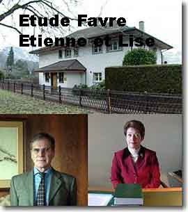 Etude Favre Etienne et Lise ,   1867 Ollon VD