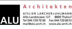 Alu Architekten, Atelier Larcher &amp; Uhlmann
