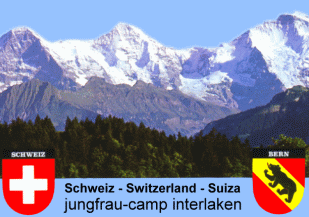 www.jungfraucamp.ch  Jungfrau-Camp, 3800
Unterseen.