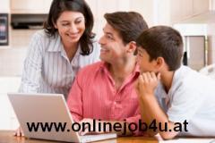 Selbstst�ndiges Arbeiten von zu Hause im Homeoffice, Online Job, Team aufbauen Online