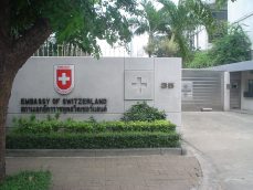 Embassy of Switzerland in Bangkok Thailand