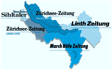 Zrichsee Zeitungen : Tages-Zeitung Abo-ServiceSchweizer TV-Magazin Printmedien 