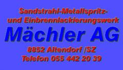 www.maechler-altendorf.ch: M&amp;auml;chler AG, 8852 Altendorf.