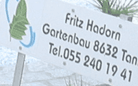 Hadorn Gartenbau - Gartenunterhalt GartenpflegeNatursteinmauern Pflsterungen Biotope, Teiche,Brunn