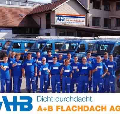 A B Flachdach AG Basel  Flachdcher, Terrassen
und Abdichtungen