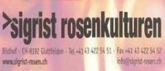 www.sigrist-rosen.ch: Sigrist Rosenkulturen, 8192 Glattfelden.