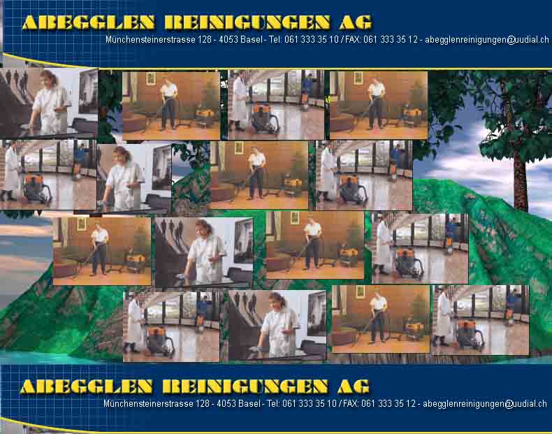 www.abegglenreinigungen.ch  Abegglen Reinigungen
AG, 4053 Basel.