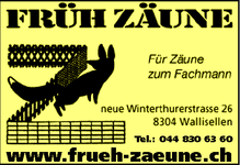 www.frueh-zaeune.ch: Frh Zune GmbH, 8304 Wallisellen.
