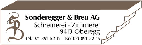 Sonderegger   Breu AG, Oberegg