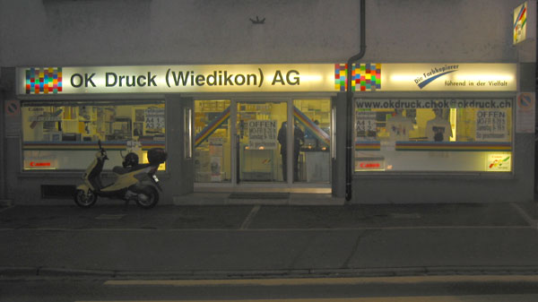 www.okdruck.ch  OK Druck (Wiedikon) AG, 8003Zrich.
