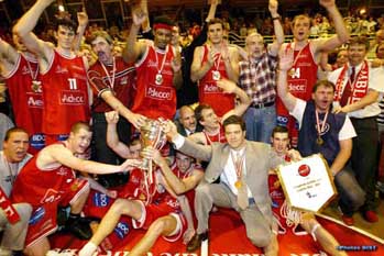 Champion de Suisse de basketball 2003