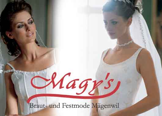 www.magys-brautmode.ch  Magys Brautmode, 5506
Mgenwil.