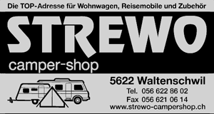 www.strewo-campershop.ch: Strewo Camper Shop GmbH     5622 Waltenschwil