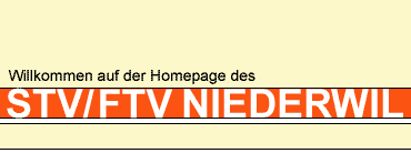 www.stv-niederwil.ch : STV Niederwil &amp; FTV Niederwil                                             
 5524 Niederwil 
