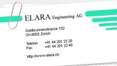 www.elara.ch  ELARA Engineering AG, 8055 Zrich.